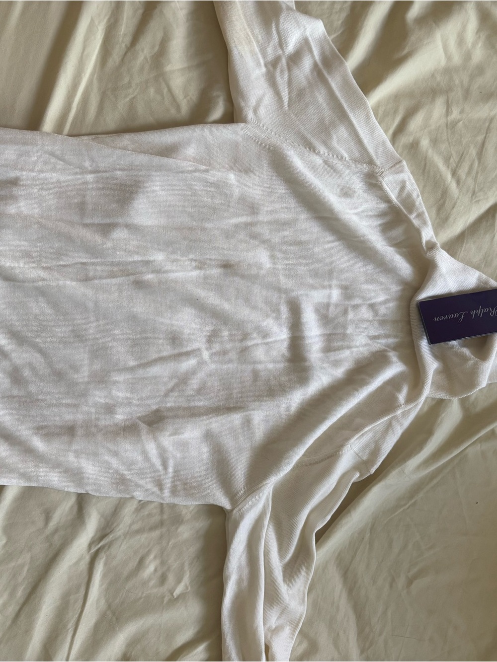 Ralph Lauren Purple Label - Cream color - turtleneck light sweater